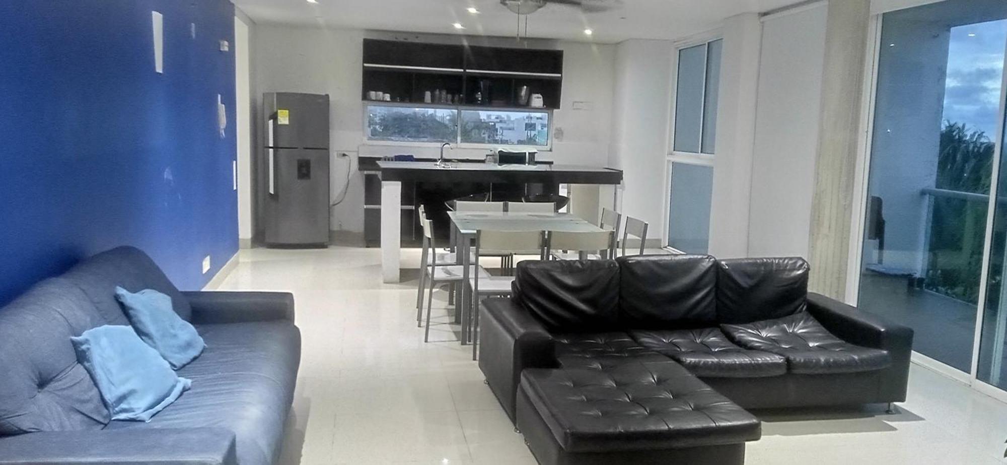 Апартаменты Apartamento Luxury Azul Beach La Boquilla Картахена Экстерьер фото